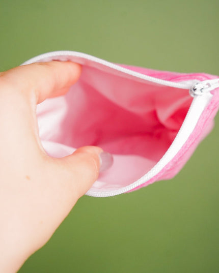 Pink Flat Pouch