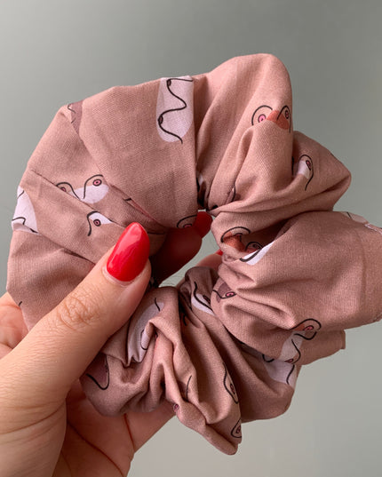 Boobie Brown XXL Scrunchie