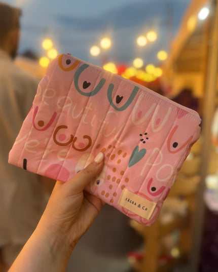 Pink Booby Flat Pouch 2