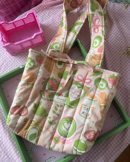 Matcha Tote Bag