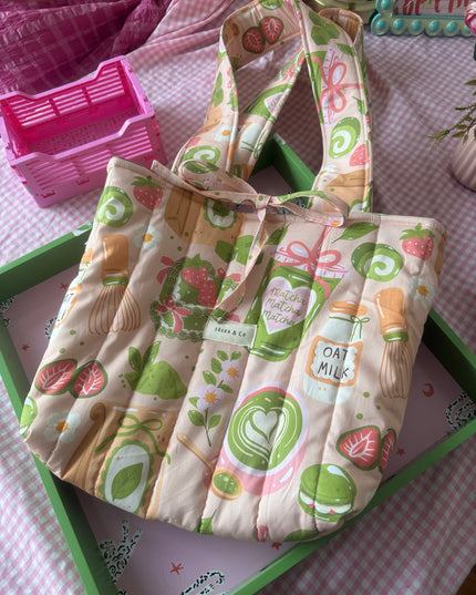 Matcha Tote Bag