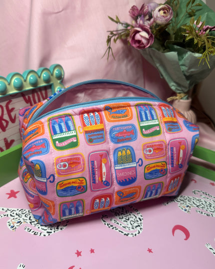 Sardines Makeup Bag Large