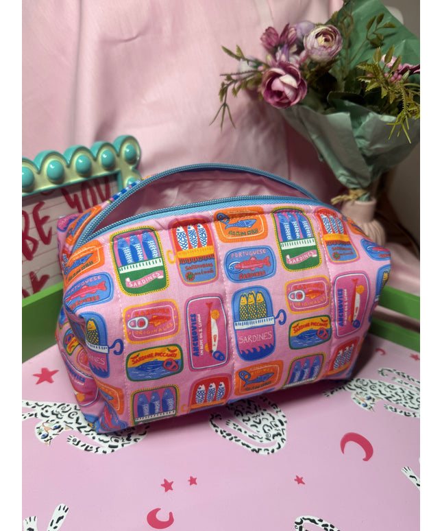Sardines Makeup Bag Large
