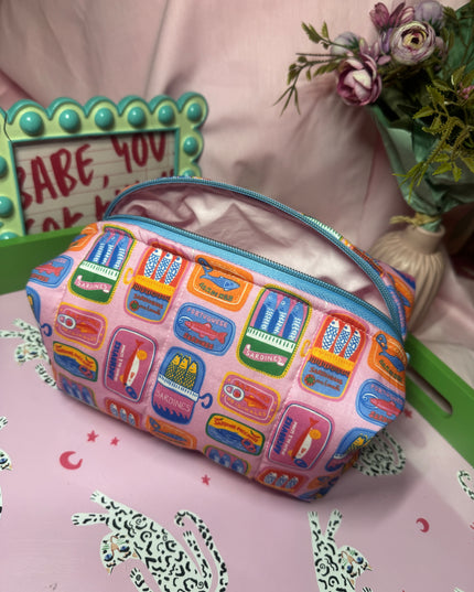 Sardines Makeup Bag Large