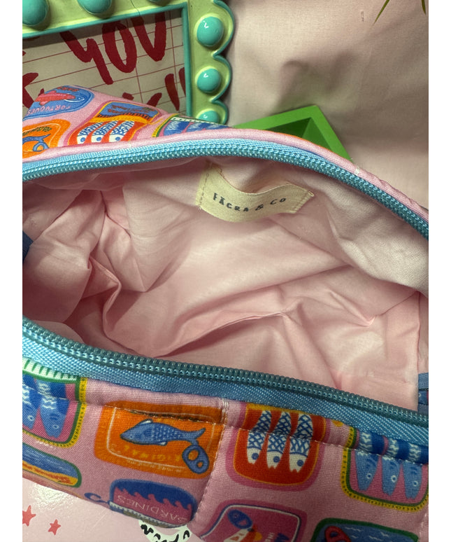 Sardines Makeup Bag Large