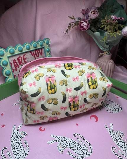 Gherkin Makeup Bag Large