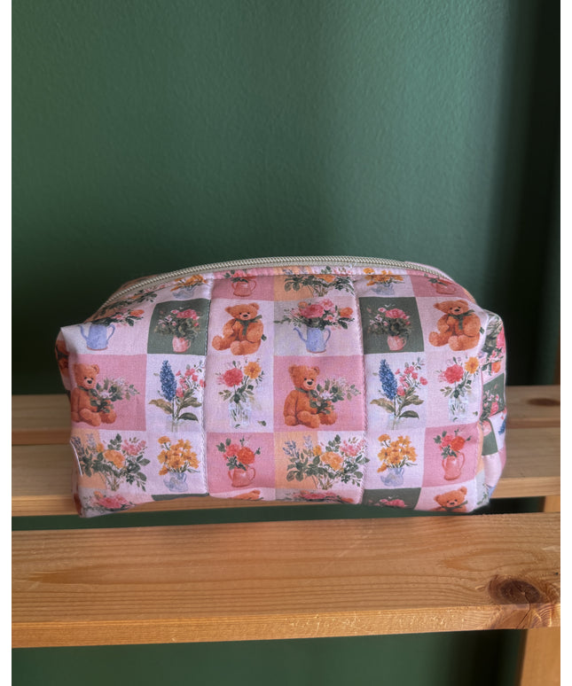 Teddy Bear Makeup Bag XLarge