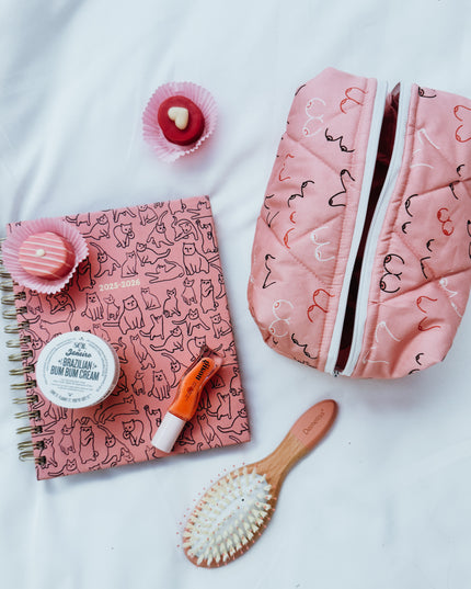 Pink Booby Makeup Bag L