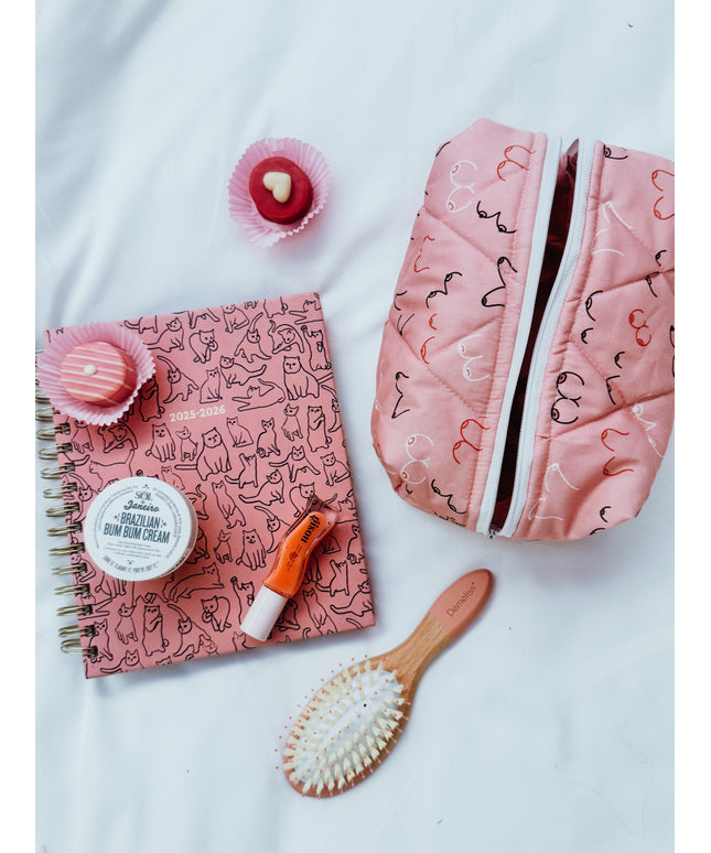 Pink Booby Makeup Bag L