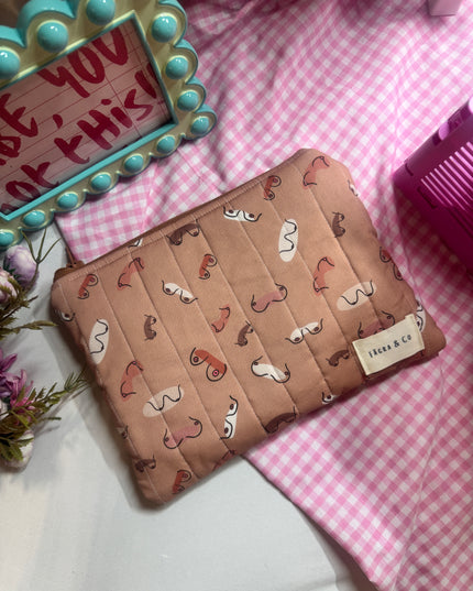 Brown Booby Flat Pouch