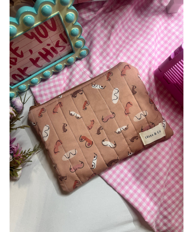 Brown Booby Flat Pouch