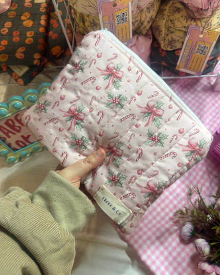 'Candy Cane' плосък несесер