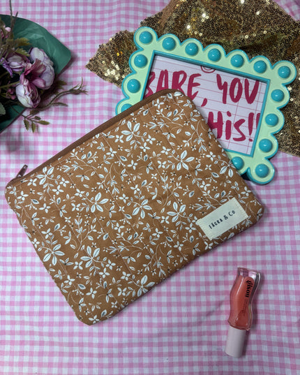 Brown flat case