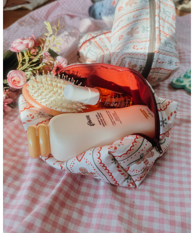 Gingerbread Man Makeup Bag ( M )