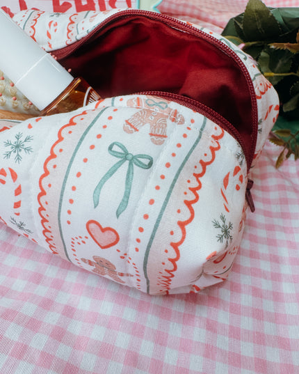 Gingerbread Man Makeup Bag ( M )