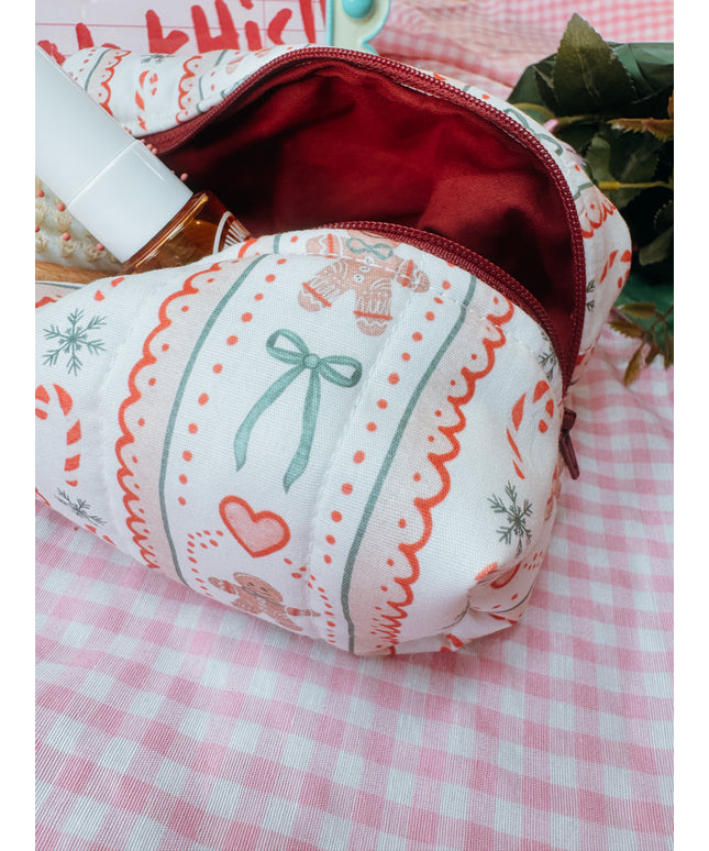 Gingerbread Man Makeup Bag ( M )