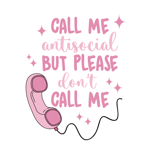'Don't Call Me' стикер